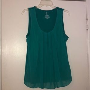 Teal shell tank